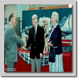 Brian Pearce with Buster